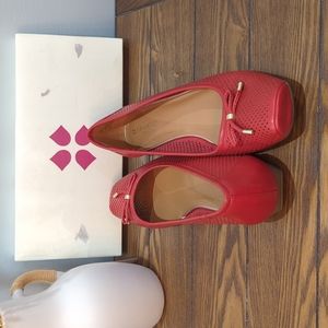 Naturalizer Vanessa Ballet Flat Red